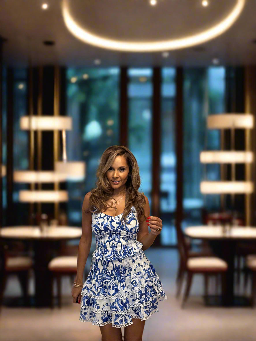 Ravello Blue Two Piece Mini