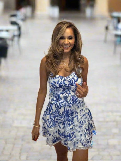 Ravello Blue Two Piece Mini