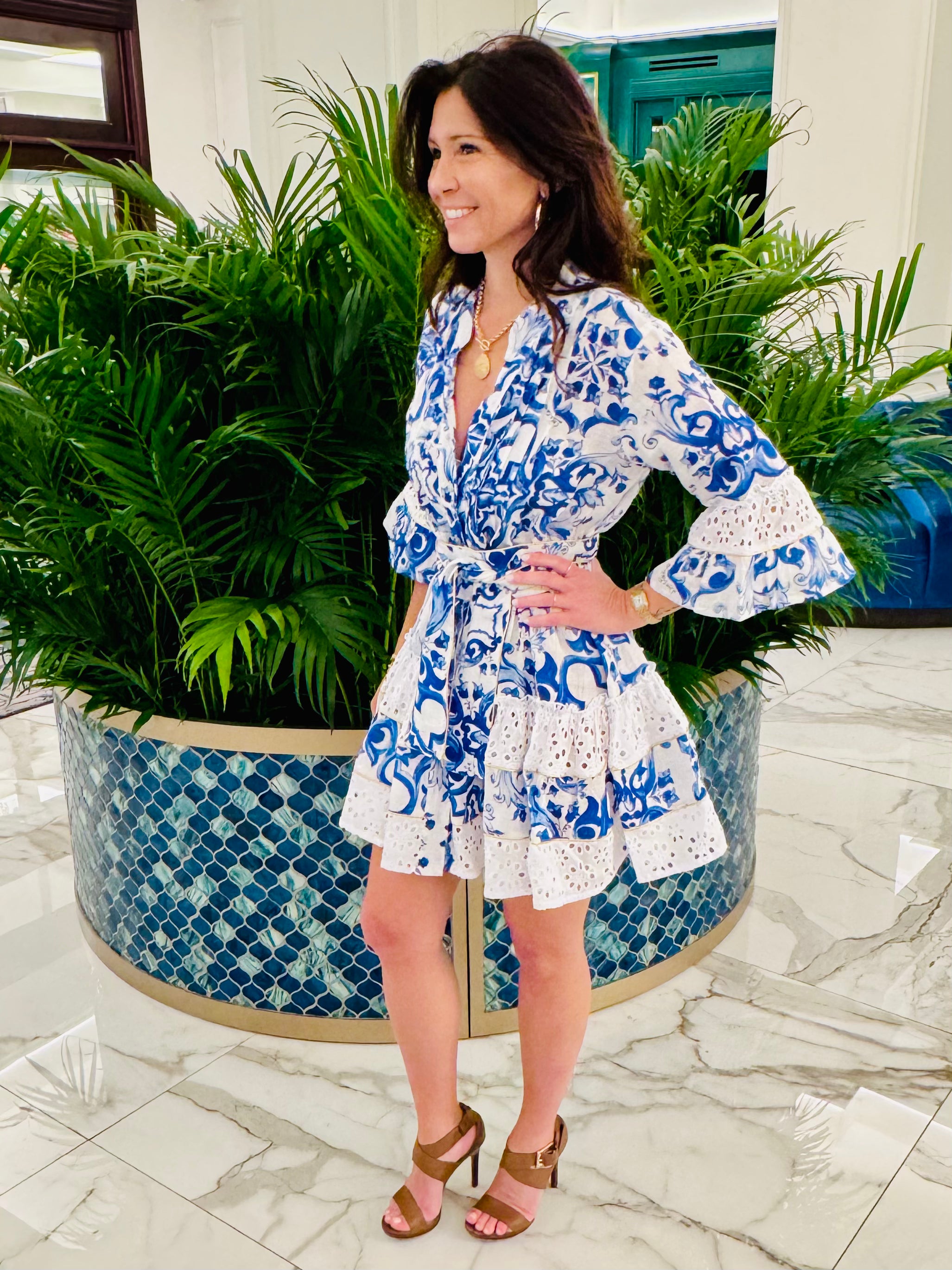 Ravello Blue Fame Dress