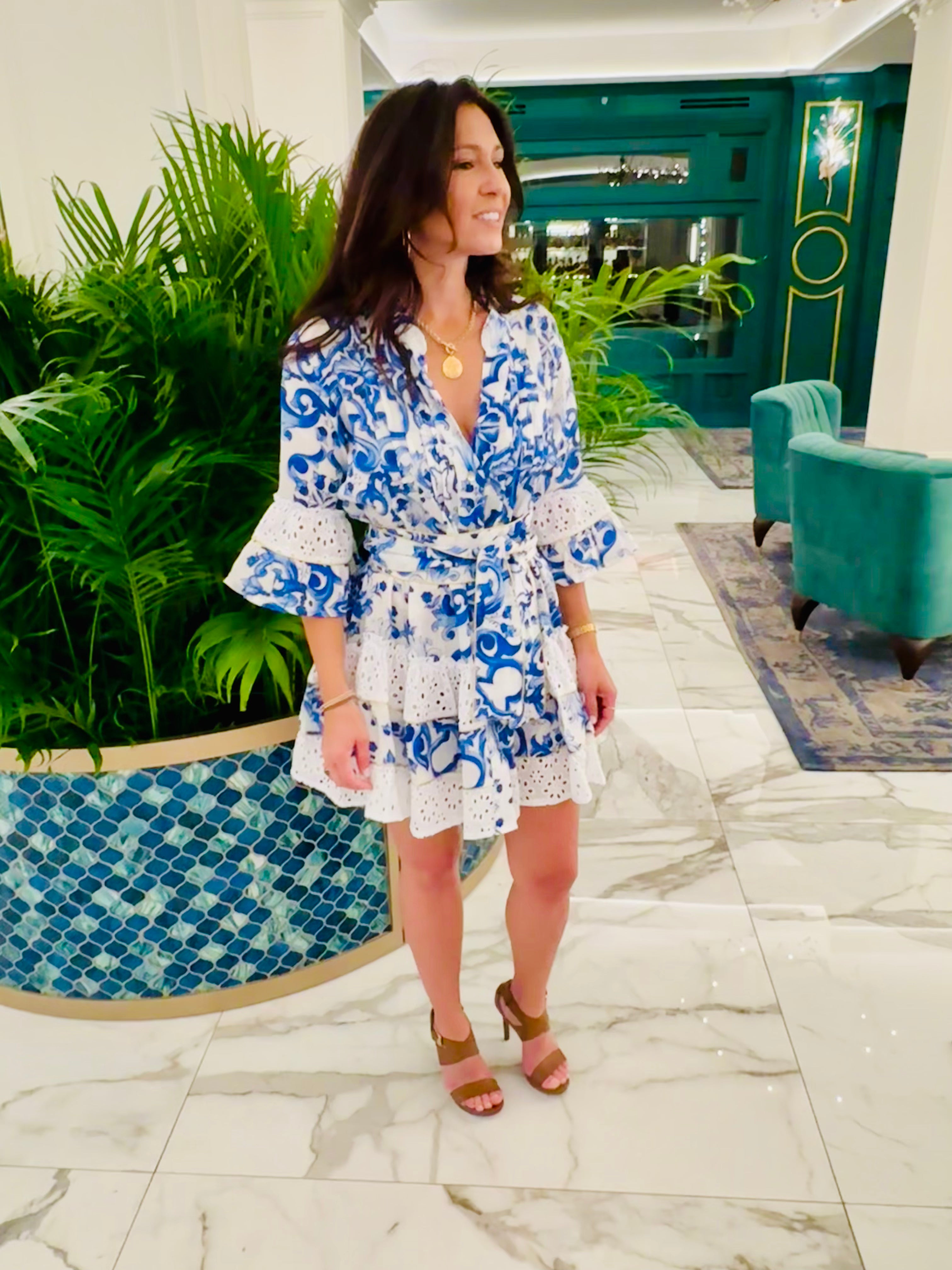 Ravello Blue Fame Dress