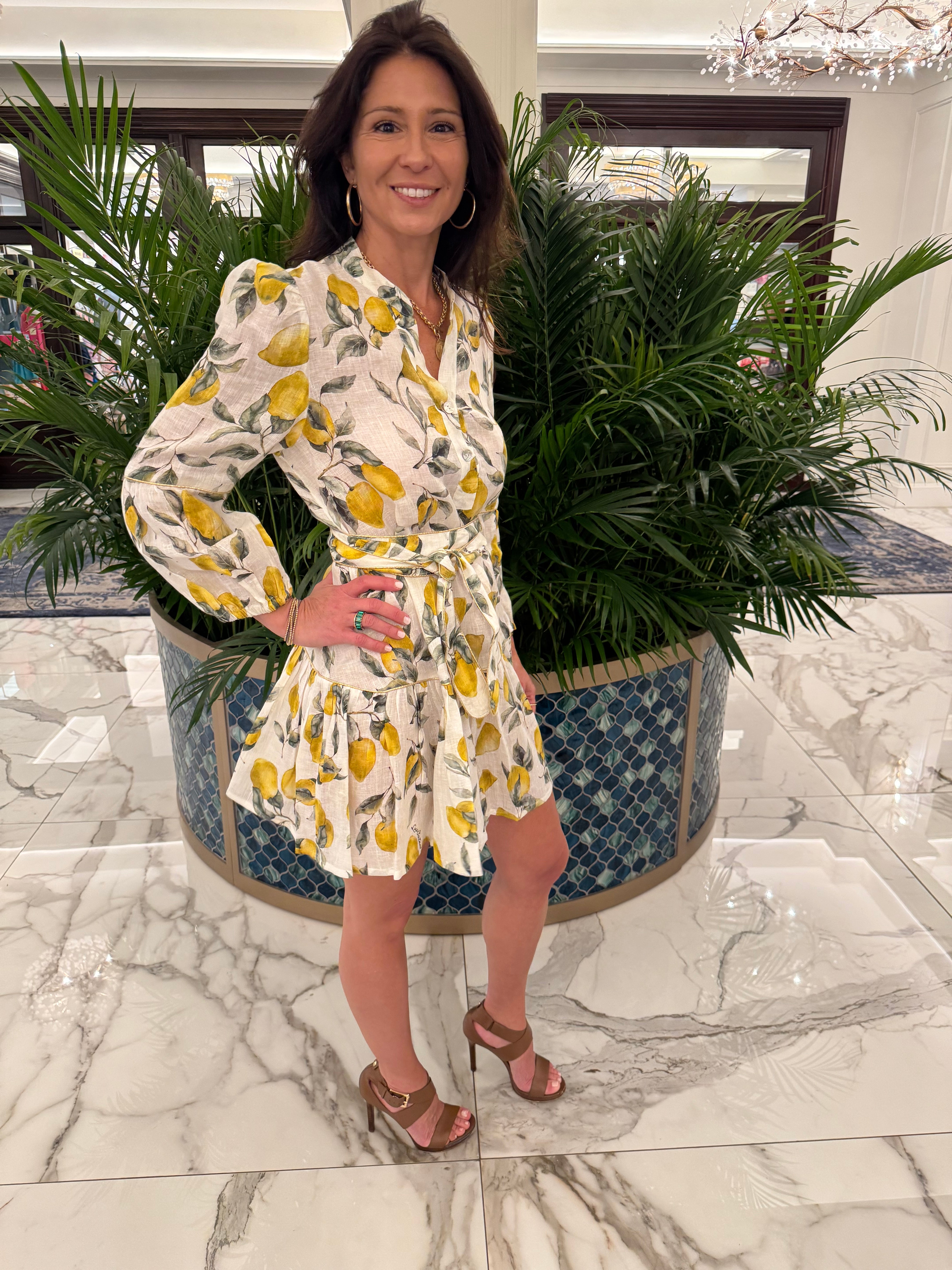 Monaco Dress- Big Lemons