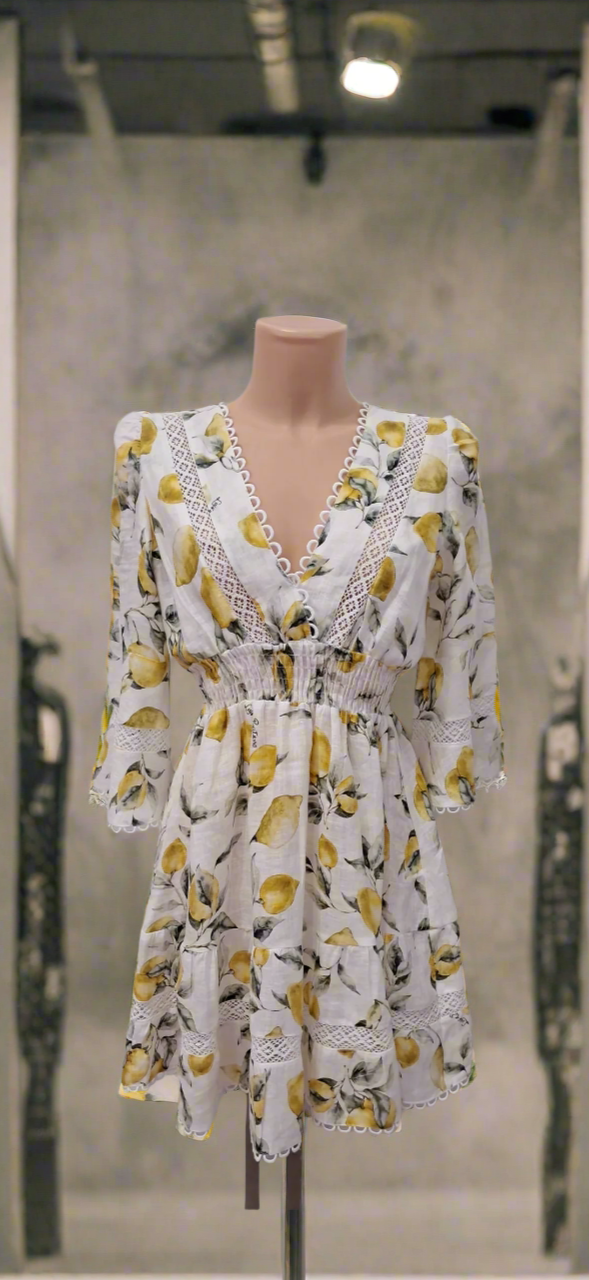 Veleno Dress- Big Lemons