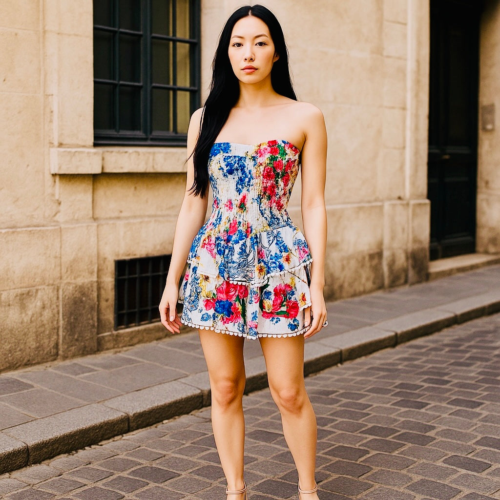 Strapless Totano Camilla Dress