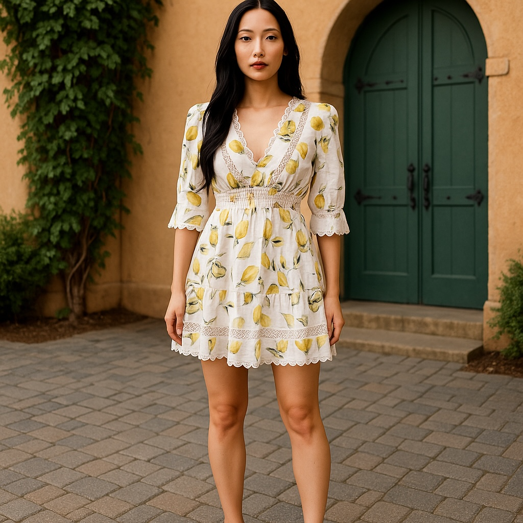 Veleno Dress- Big Lemons