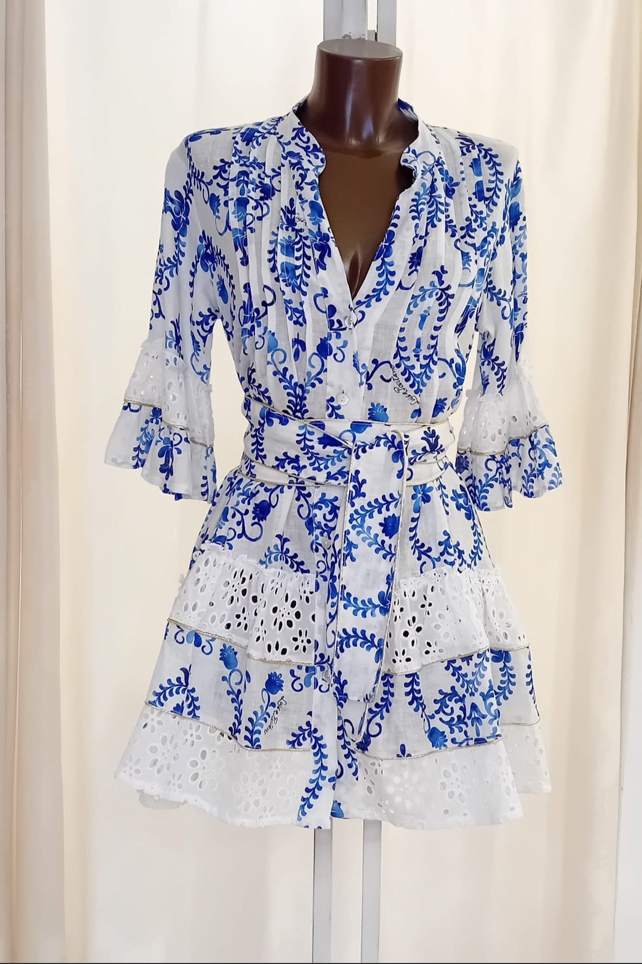 Fame Dress- Morocco Blue